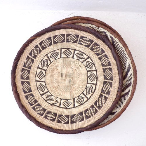 Batonga Handwoven Circular Trays