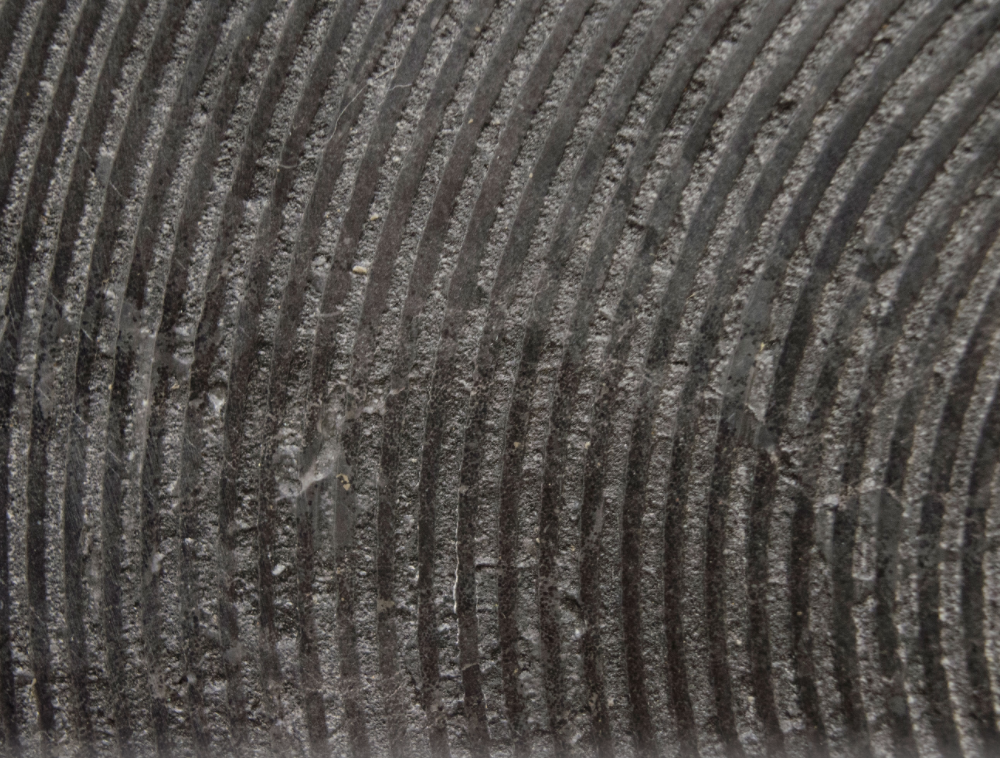 Yubi Decorative Black Marble Disks Texture Closeup Circles