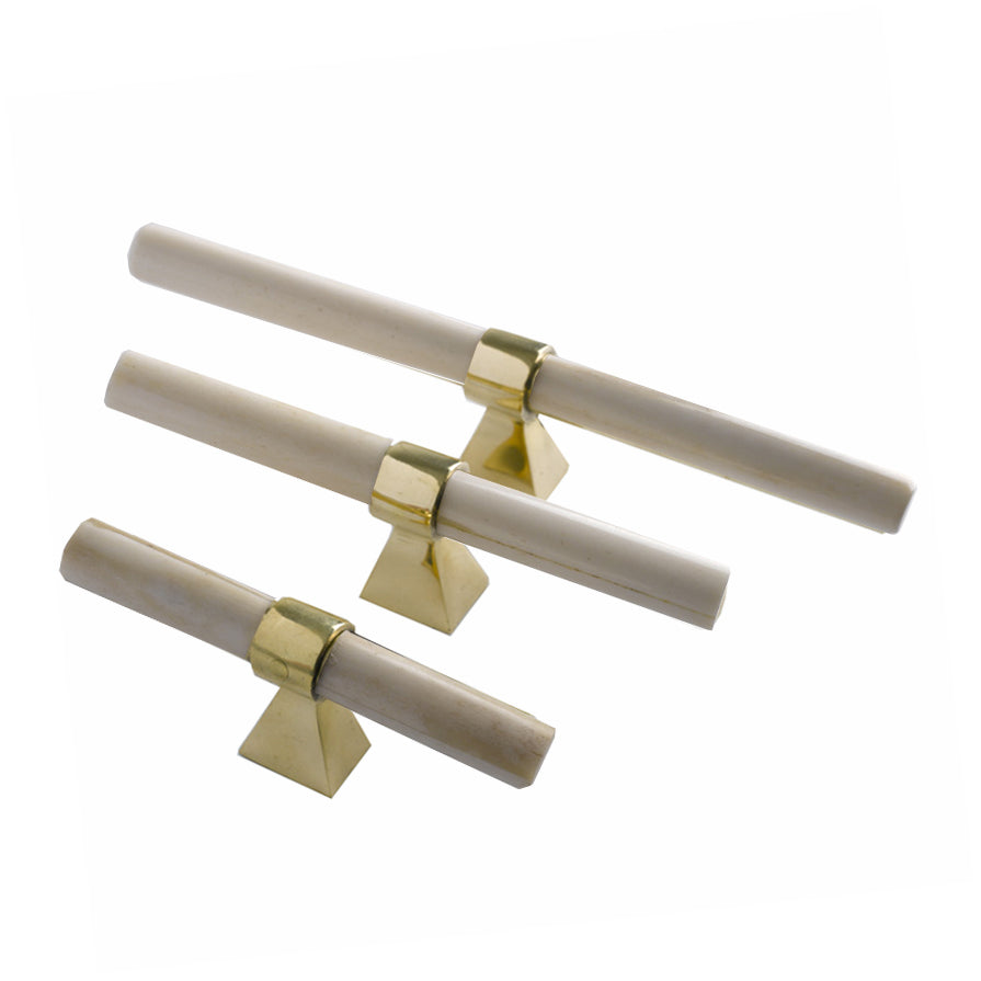 Brass Bone Handles, In small medium and large