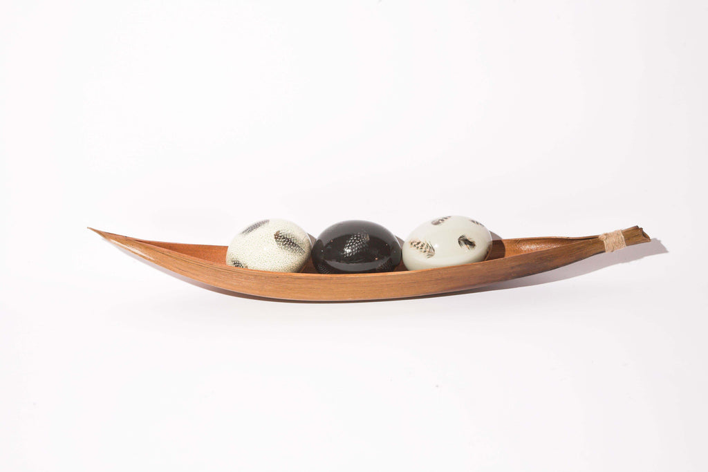Boat Bowl with Eggs
